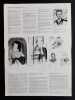 Carton d’invitation + Journal de l’exposition de Robert Delaunay présentée à l’Orangerie des Tuileries à Paris du 25 mai au 30 août 1976.. DELAUNAY ...