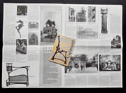 Carton d’invitation au vernissage + Dossier de presse de 25 pages + Petit journal de l’exposition Guimard au Musée d’Orsay du 15 avril au 26 juillet 1992. par GUIMARD (Hector). - Image 1