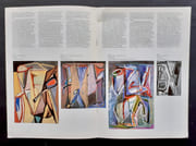 Carton d'invitation au vernissage + Petit journal et dossier de presse de l'exposition Bram Van Velde au Centre Georges Pompidou (Paris) du 19 octobre 1989 au 1er janvier 1990.  par BRAM VAN VELDE.  - Image 3