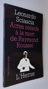 Actes relatifs à la mort de Raymond Roussel.