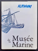 Carton d'invitation à l'inauguration + dossier de presse de l'exposition Alechinsky au Musée de la Marine du 15 mai au 13 septembre 1992.  par ALECHINSKY (Pierre).  - Image 4