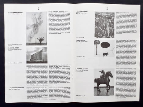 Carton d'invitation à l'inauguration + Petit journal du Centre Pompidou Ensemble complet en bon état. + dossier de presse de l'exposition "L'époque, ...