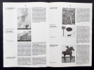 Carton d'invitation à l'inauguration + Petit journal du Centre Pompidou Ensemble complet en bon état. + dossier de presse de l'exposition "L'époque, ...