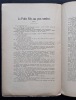 Fortunio. Revue bi-mensuelle. N°21 de décembre 1922. . PAGNOL (Marcel). AUBAREDE (Gabriel d’). EYRIES (Eugène). NALPAS (Marcel). BALLARD (Jean). ROCHE ...