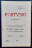 Fortunio. Revue bi-mensuelle. N°22 du 1er janvier 1923. . PAGNOL (Marcel). AUBAREDE (Gabriel d’). EYRIES (Eugène). MOUREN (Gaston). LEMERCIER (Henri). ...