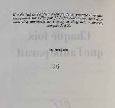 Chaque fois que l'aube paraît. Essais et notes, 1. . DAUMAL (René). 