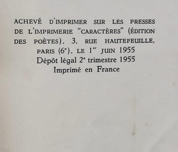Bureau de tabac et autres poèmes.