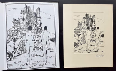Histoire d'O. Dessins originaux de Guido Crepax d'après le livre de Pauline Réage.