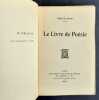 Le Livre de Poésie. . MURAT (Amélie). 