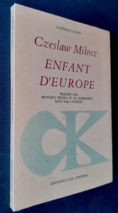 Enfant d'Europe. 