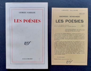 Les poésies.