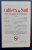 Cahiers du Sud. N°256. Mai 1943. . GUILLEVIC. RODE (Henri). VORONCA (Ilarie). SARTRE (Jean-Paul). MARCHAND (Jean-José). MASSAT (René). GROS ...