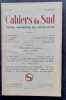 Cahiers du Sud. N°261. Novembre 1943. . SARTRE (Jean-Paul). TORTEL (Jean). RICHAUD (André de). LE LIONNAIS (François). BOUSQUET (Joë). DELISLE ...