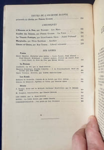 Cahiers du Sud. N°270. Mars-avril 1945.