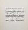 Impresions anciennes. . CHAR (René). (Guy Lévis Mano). 