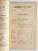 Cahiers du Sud. N°282. 1er semestre 1947. . FONDANE (Benjamin). SCHLOEZER (Boris de). LUPASCO (Stéphane). JANKELEVITCH (Vladimir). GUERRE (Pierre). ...