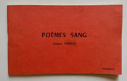 Poèmes sang.  par THIBAUD (Jacques). 