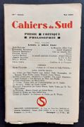 Les Cahiers du Sud. N°140. Mai 1932.  par BALLARD (Jean). MANSFIELD (Katherine). SALACROU (Armand). FLUCHERE (Henri). BENSON (Stella). BOUSQUET (Joë). RODITI (Edouard). GROS (Léon-Gabriel). BERTHAULT (François). 