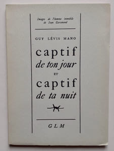 Captif de ton jour et captif de ta nuit.