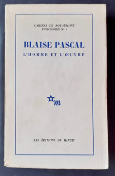 Blaise Pascal. L'homme et l'oeuvre. . PASCAL (Blaise). MESNARD (Jean). LEFEBVRE (Henri). GANDILLAC (Maurice de). SPOERRI (Théodule). KOYRE ...