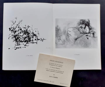 Jean Commère. Dessins, aquarelles, petits formats.