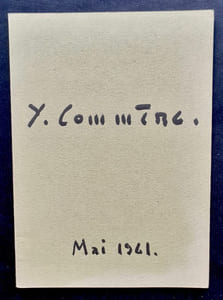 Jean Commère. Peintures récentes.