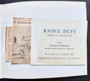 Raoul Dufy. Dessins et aquarelles.  par DUFY (Raoul).  - Image 1