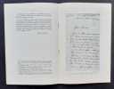 A la recherche de la vérité à travers les mythes et légendes de la vie de Rodolphe Bresdin, grâce à des lettres de celui-ci et de Champfleury. . ...