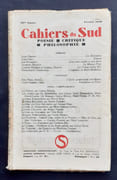 Les Cahiers du Sud. N°180, février 1936.  par YOURCENAR (Marguerite). GOL (Ivan). BOUSQUET (Joë). NEVEUX (Georges). BERTIN (Gabriel). GROS (Léon-Gabriel). BOUSQUET (Joë). DERMENGHEM (Emile). MOUREN (Gaston).