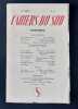 Les Cahiers du Sud. N°311. Premier semestre 1952.. PONGE (Francis). RILKE (Rainer-Maria). BRENTANO (Clemens). TORTEL (Jean). AUDISIO (Gabriel). ...