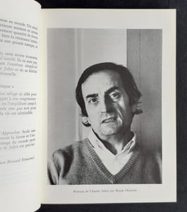 Faire-part : n°8-9, automne 1986. Numéro consacré à Charles Juliet.