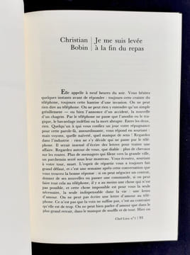 Chef-lieu: n°1, novembre 1992.. BOBIN (Christian). BODDAERT (François). DIETRICH (Luc). ROUX (Paul de). VALLS (Xavier). ORTLIEB (Gilles).