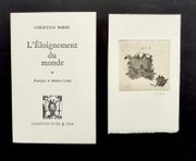 L’éloignement du monde. par BOBIN (Christian). (Bénédicte Caillot).  - Image 1