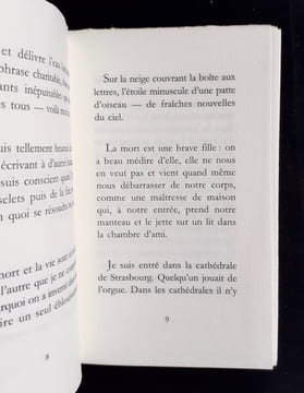 Une bibliothèque de nuages.. BOBIN (Christian). 