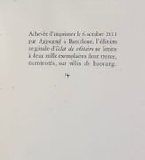 Éclat du solitaire. par BOBIN (Christian). - Image 2