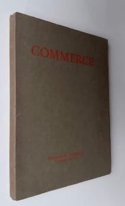 Commerce. Nouveaux cahiers 1. Printemps-été 1963.