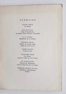 Le nouveau Commerce. Cahier 2. Automne-hiver 1963.