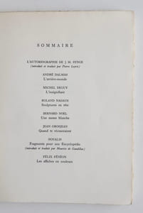 Le nouveau Commerce. Cahier 8. Automne-hiver 1966.