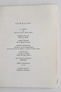 Le nouveau Commerce. Cahier 14. Eté-automne 1969.