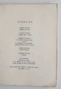 Le nouveau Commerce. Cahier 15-16. Printemps-été 1970.