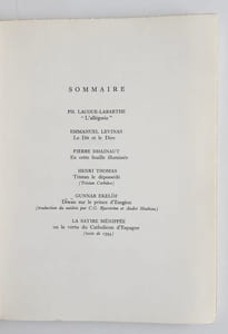 Le nouveau Commerce. Cahier 18-19. Printemps 1971.