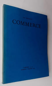 Le nouveau Commerce. Cahier 21-22. Printemps 1972.