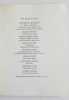Le nouveau Commerce. Cahier 21-22. Printemps 1972.. NIETZSCHE (Friedrich). PIVIDAL (Rafaël). RILKE (Rainer Maria). MUNIER (Roger). WHITE (Kenneth). ...