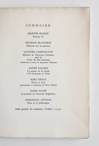 Le nouveau Commerce. Cahier 30-31. Printemps 1975.