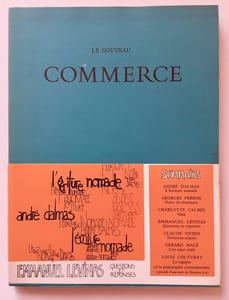 Le nouveau Commerce. Cahier 36-37. Automne 1977.
