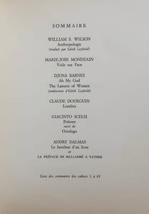Le nouveau Commerce. Cahier 68/69. Automne 1987. 