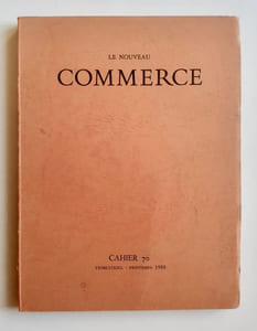 Le nouveau Commerce. Cahier 70. Printemps 1988. 