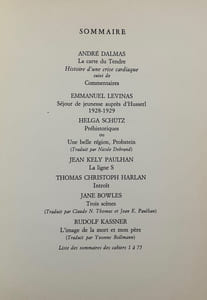 Le nouveau Commerce. Cahier 75. Automne 1989.