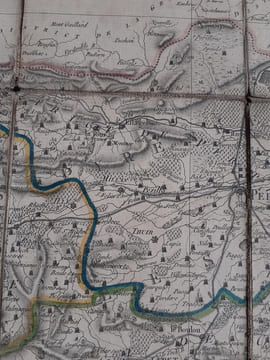 Département des Pyrénées Orientales décrété le 9 février 1790 par l'Assemblée nationale. Atlas national de France, n°63. . PYRÉNÉES-ORIENTALES. Carte ...
