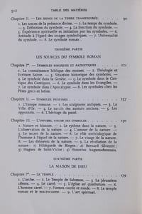 Initiation à la symbolique romane. XIIème siècle.